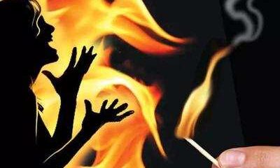 Wata Budurwa Ta Cinna Wa Kanta Wuta A Ofishin ‘Yan Sanda Saboda Saurayin Ta Ya Yi Aure