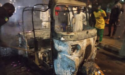 An kone babur din barayin waya a titin Ibrahim Tai