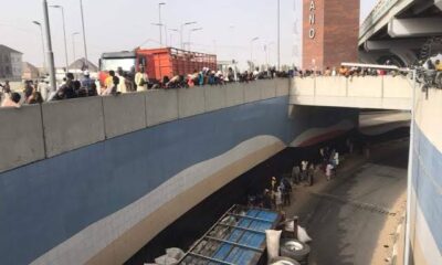 Ana Fargabar Mutane Da Dama Sun Rasu Bayan Wata Tirela Ta Murƙushe Su Gadar Hotoro A Kano