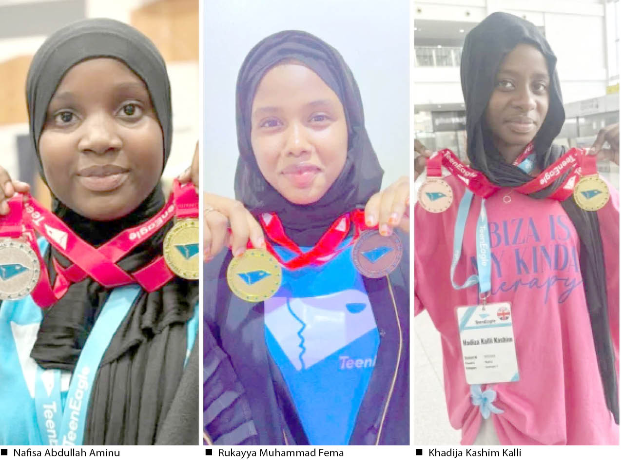 How 3 Yobe teenagers emerged victorious at global competition