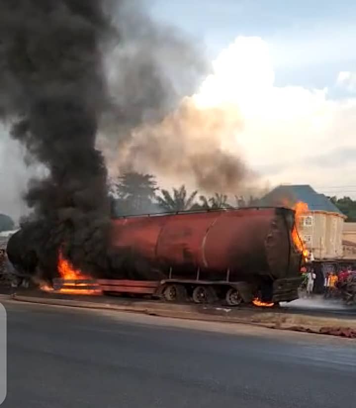 tanker fire