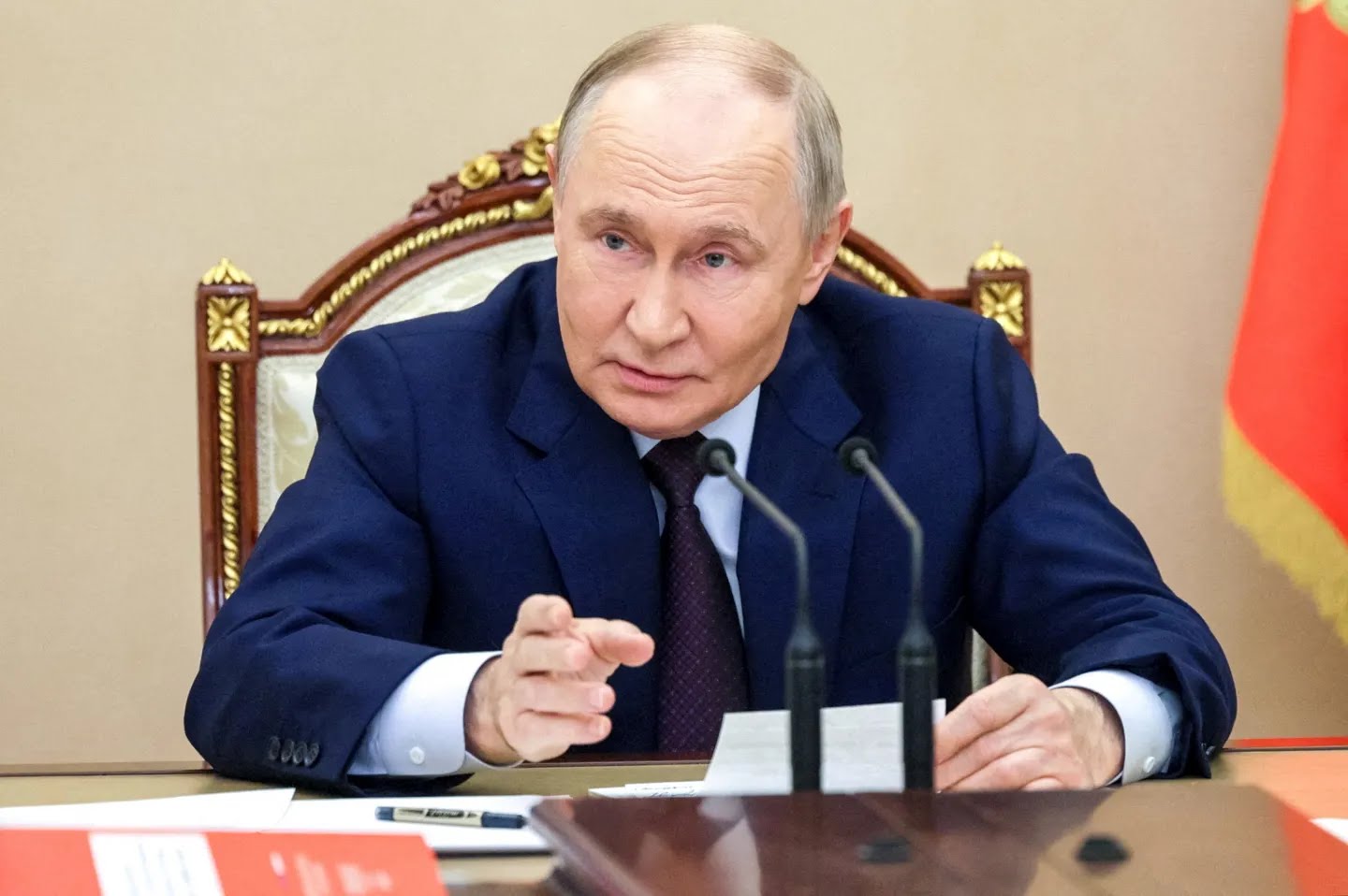2025 11 05T143544Z 1152145921 RC2EQHAFQ4LB RTRMADP 3 USA TRUMP NUCLEAR RUSSIA PUTIN