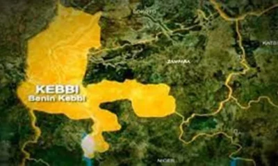 Kebbi State map