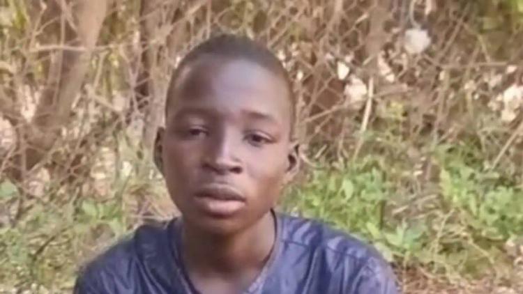 15 year old Boko Haram suspect